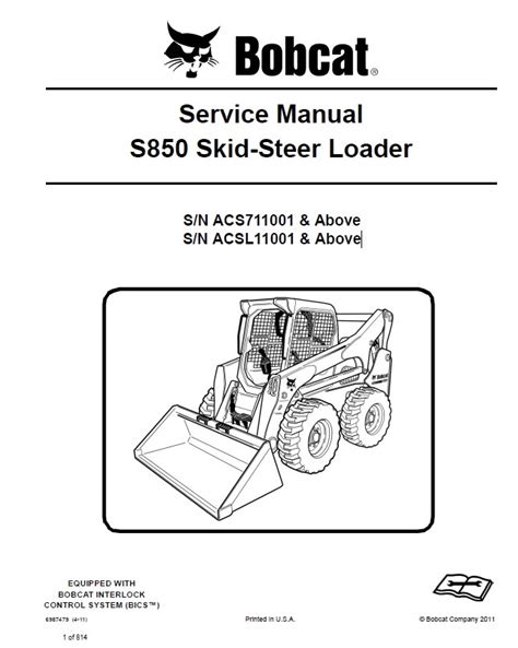 bobcat skid steer s850 specs|bobcat s850 parts diagram.